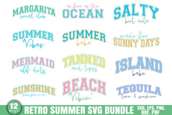 Download Summer SVG Bundle, Beach Vacation Quotes - Svg bundle Collection