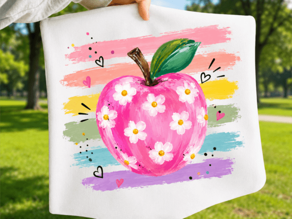 Download Watercolor Apple Teacher PNG - Teacher png Collection