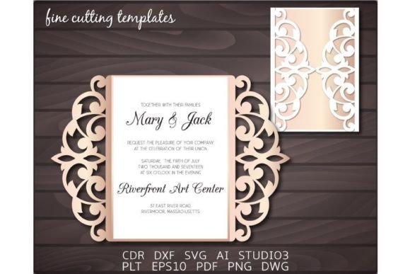 Download Wedding Gate Invitation Laser Cut - Wedding Collection