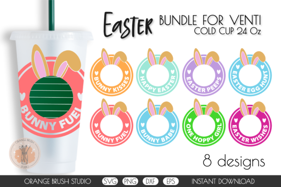 Download Easter Venti Cold Cup Decal SVG Bundle - Svg bundle Collection