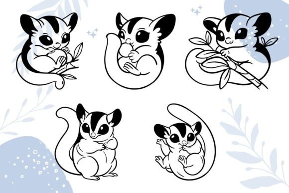 Download Sugar Glider SVG Bundles, Clipart - Svg bundle Collection
