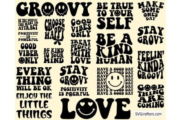 Download Groovy Svg Bundle, Boho Svg, Hippie Svg - Svg bundle Collection