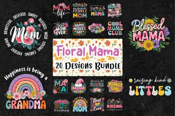 Download Floral Mama SVG Bundle - Svg bundle Collection
