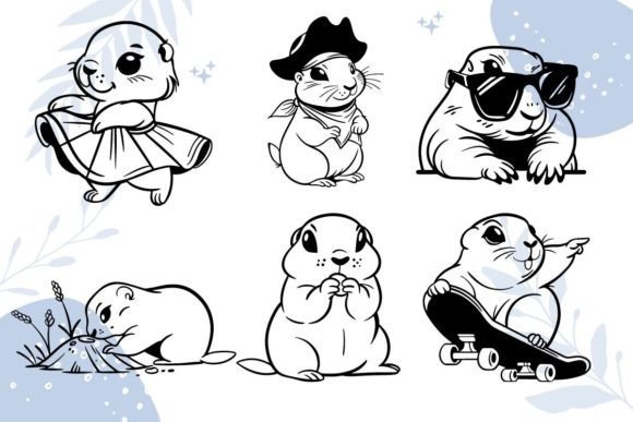 Download Cute Prairie Dog SVG Bundles, Clipart - Svg bundle Collection