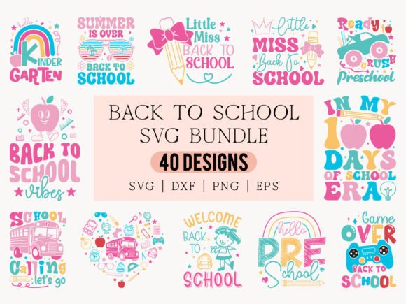Download Back to School SVG Bundle - Svg bundle Collection